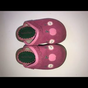 Hartstrings pink apple suede clogs Mules shoes 6